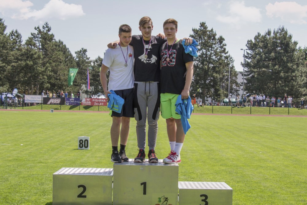 GAŠPER BRONAST NA FINALU DRŽAVNEGA TEKMOVANJA V ATLETIKI