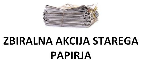 ZBIRANJE STAREGA PAPIRJA