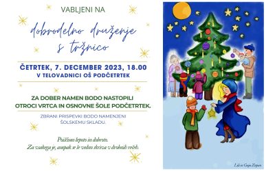 VABILO NA DOBRODELNO DRUŽENJE S TRŽNICO