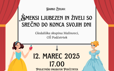 VABILO NA ŠOLSKO GLEDALIŠKO PREDSTAVO