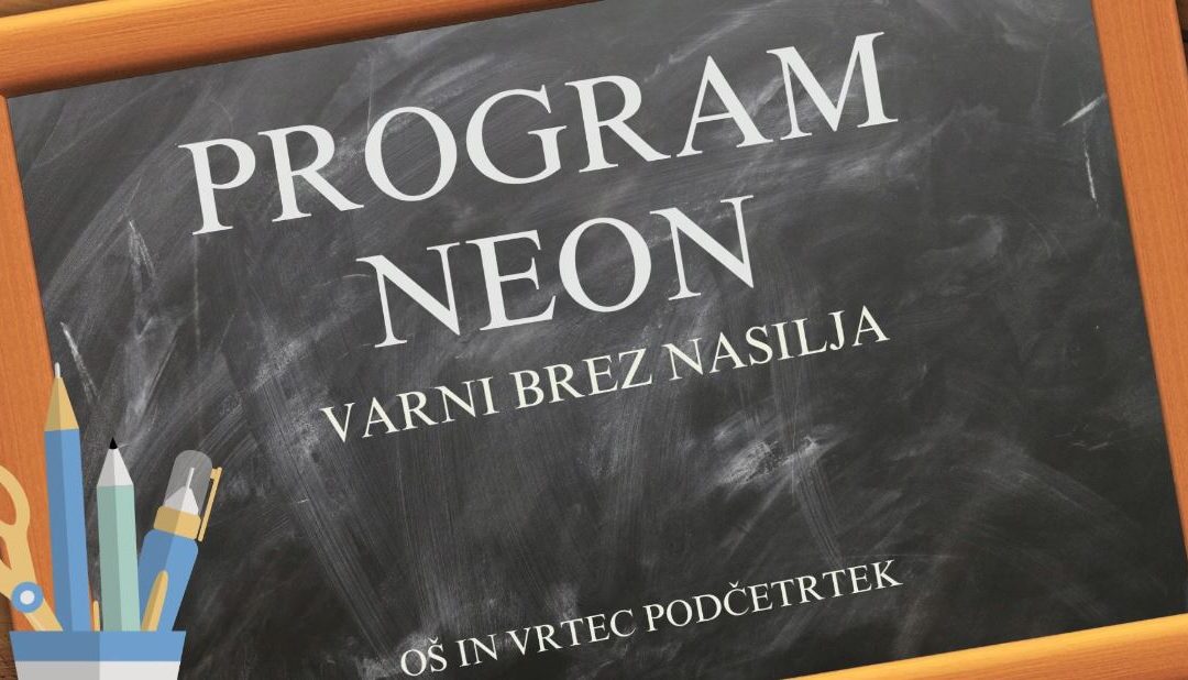 IZVEDBA DELAVNIC V SKLOPU PROGRAMA NEON